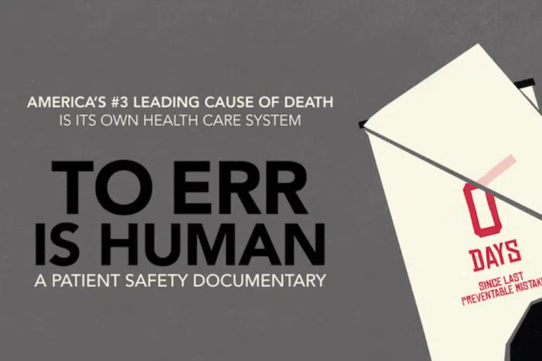 To Err is human