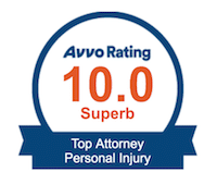 Avvo Rating 10.0 Superb badge