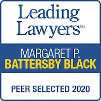 Leading Lawyers badge - Margaret P. Battersby Black