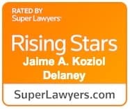 Rising Stars badge - Jaime Koziol Delaney