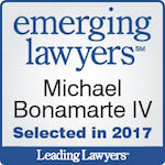 Emerging Lawyers badge - Michael F. Bonamarte, IV