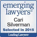 Emerging lawyers badge - Cari Silverman