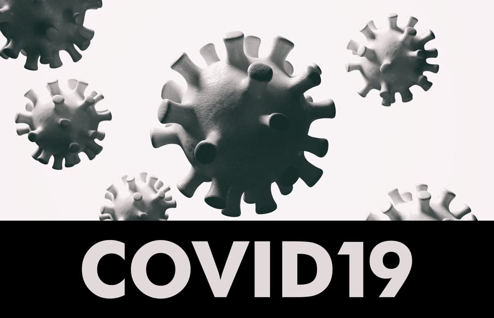 Covid19. Flu coronavirus floating, micro view, pandemic virus infection, chinese flu concept. 3d illustration