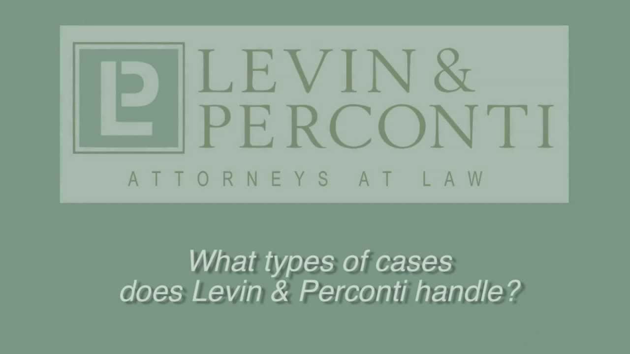 Video thumbnail - what types of cases do we handle