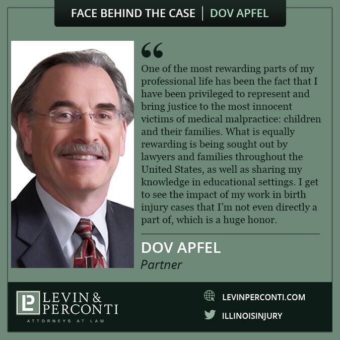 Dov Apfel Face behind the case