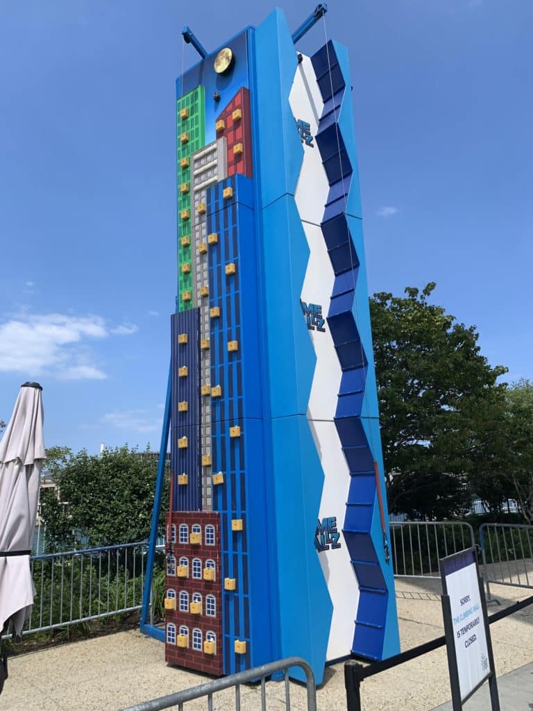 Rock Climbing Wall at Navy Pier Chicago