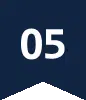 This image shows an ribbon end shape with 5 written on it.