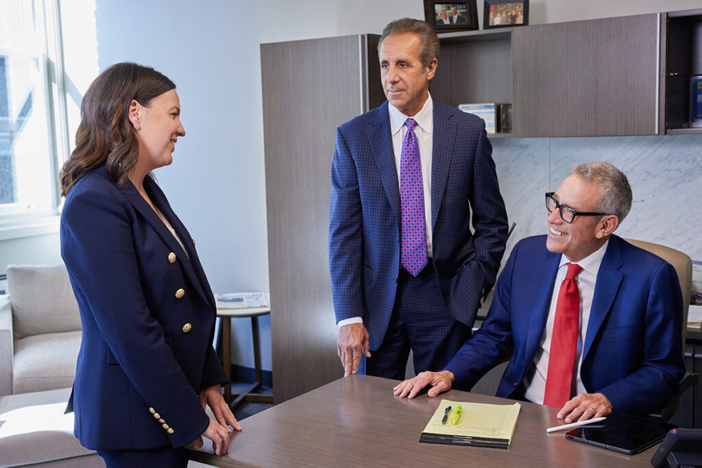 Founders and Partner at Levin & Perconti at the office