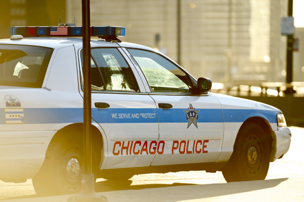 Chicago police car