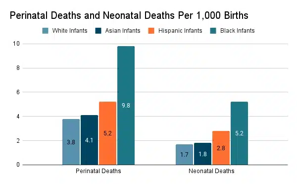 Perinatal Deaths and Neonatal Deaths Per 1000 Births