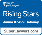 Jaime Koziol Delaney Rising Stars badge