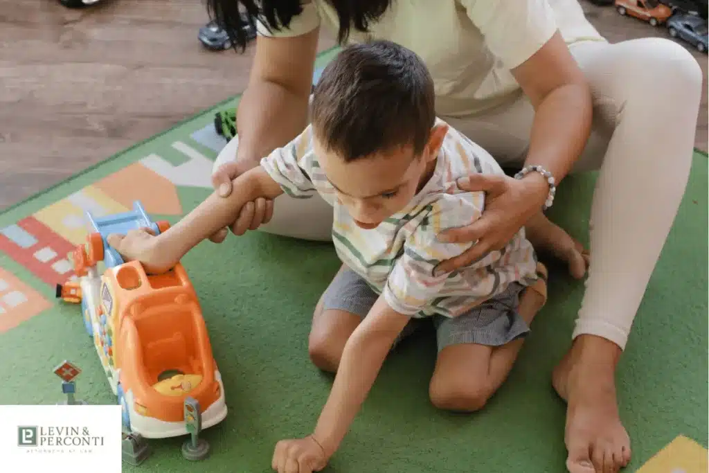 Image of a child playing