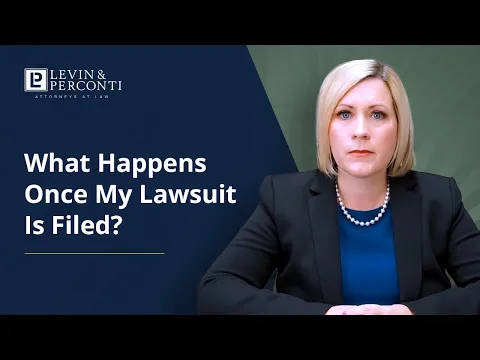What happens once my lawsuit is filed ? Banner