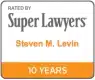 Levin Perconti badge super lawyers 10 years
