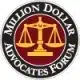 Million dollars advocates forum badge