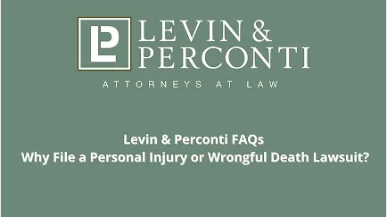Why file a personal injury or wrongful death lawsuit