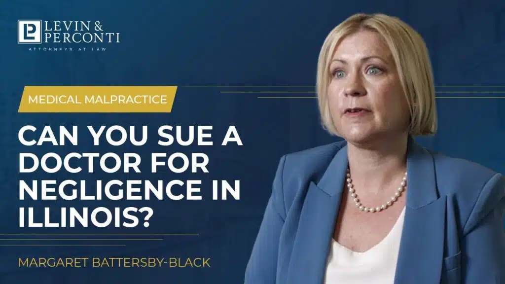 Can you sue a doctor for negligence in Illinois