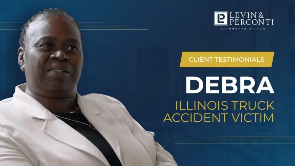 Debra Illinois Truck Accident Victim client testimonial video thumbnail