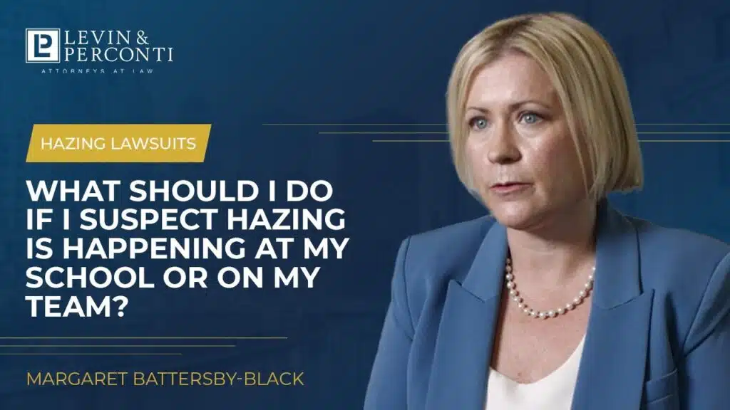 What to Do if you Suspect Hazing is Happening? Video Image