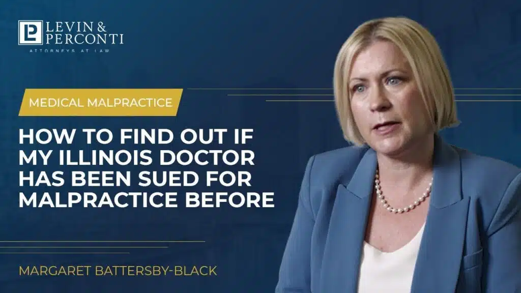 How to Find Out if My Illinois Doctor Has Been Sued for Malpractice Before Video Image