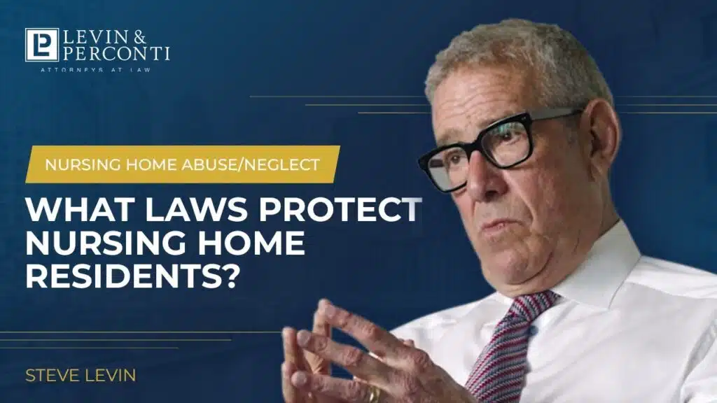Steve Levin - What laws protect nursing home residents? Video thumbnail