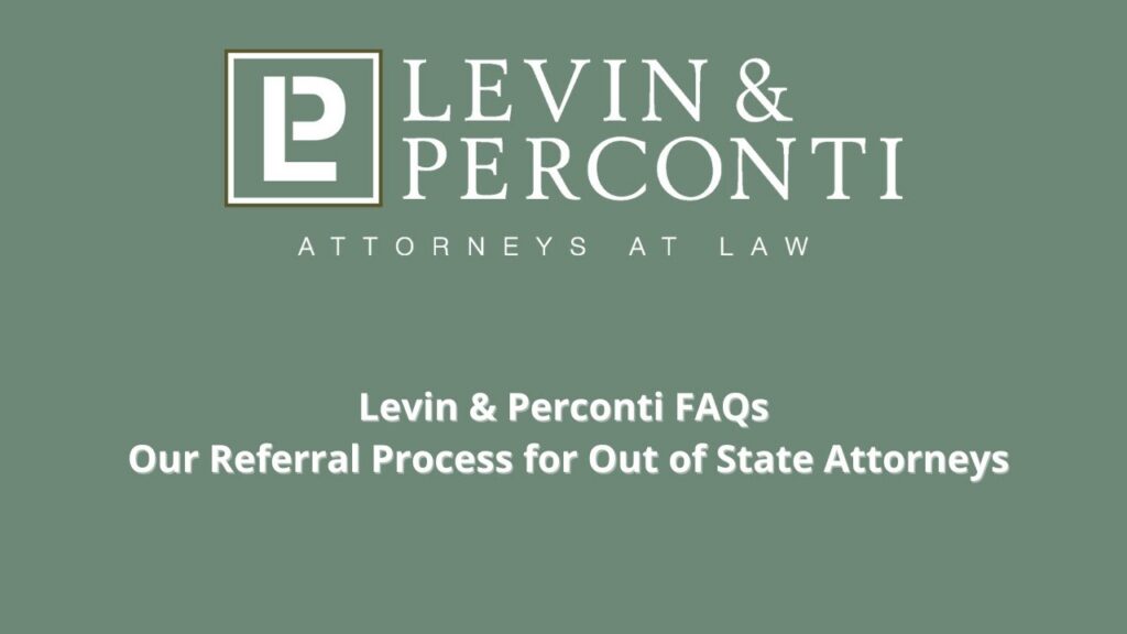 About Levin & Perconti Videos- Levin & Perconti