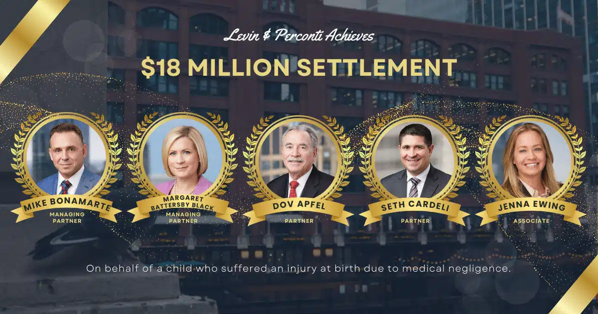 LP case of $18million settlement banner