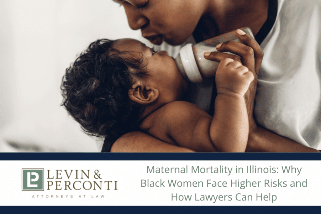 A close-up shot of a parent holding a baby and feeding them with a bottle.