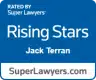 Jack Terran Rising stars badge