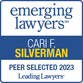 Cari Silverman Emerging lawyers Badge 2023