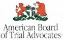 American Board of Trial Advocates badge