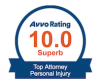 Avvo Rating 10.0 Superb badge