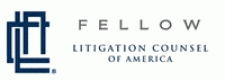 Fellow litigation counsel of America badge