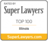 Super Lawyers Top 100 Illinois badge - Steven M. Levin