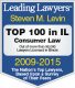Leading Lawyers badge Top 100 in IL Consumer Law 2009-2015 - Steven M. Levin