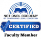 National Academy of Continuing Legal Education badge